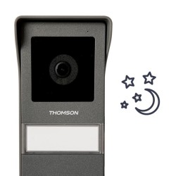 Visiophone - THOMSON - 2 fils couleur - Ecran 7 - Double commande Tili