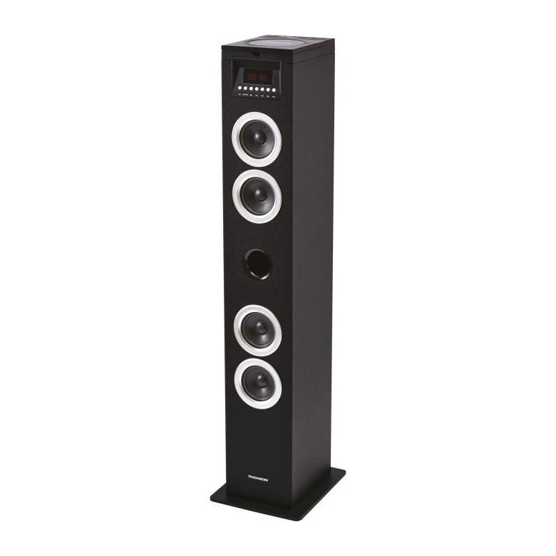 Tour haut-parleurs multimédia THOMSON DS120CD Lecteur CD 60W Bluetoot Tour haut-parleurs multimédia THOMSON DS120CD Lecteur CD 60W Bluetoot