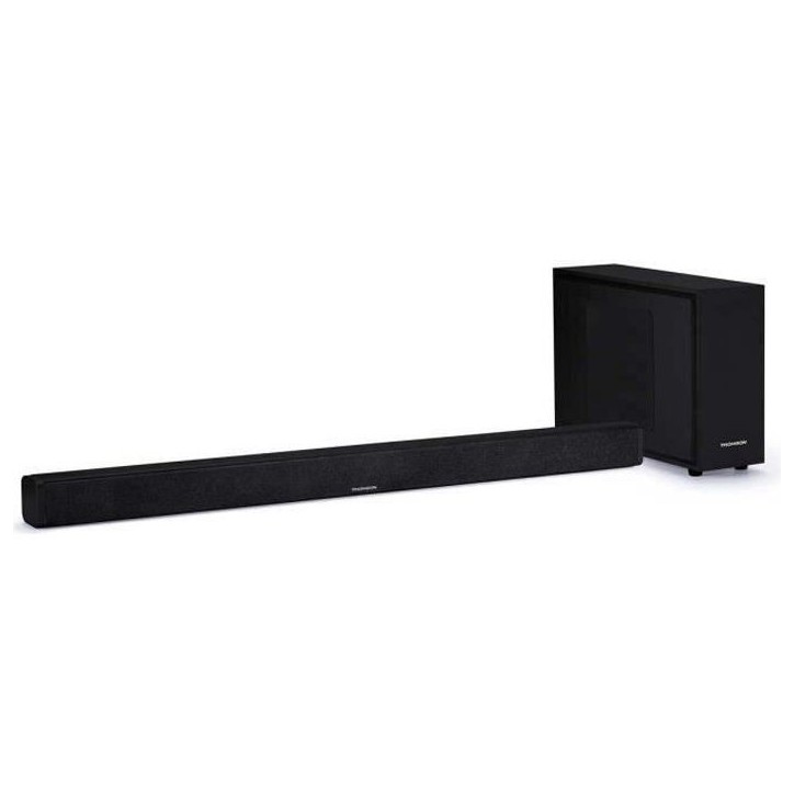 Barre de son Thomson SB250BT 2.1 avec Caisson de Basses - Bluetooth - 200W - USB/SD - Télécommande Barre de son Thomson SB250BT 2.1 avec Caisson de Basses - Bluetooth - 200W - USB/SD - Télécommande