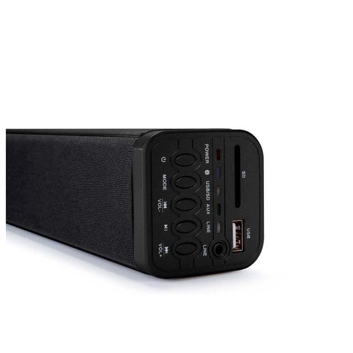 Barre de son Thomson SB250BT 2.1 avec Caisson de Basses - Bluetooth - 200W - USB/SD - Télécommande Barre de son Thomson SB250BT 2.1 avec Caisson de Basses - Bluetooth - 200W - USB/SD - Télécommande
