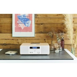 Chaîne compacte Bluetooth - THOMSON - Blanche/Induction - Radio FM/CD