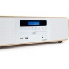 Chaîne compacte Bluetooth - THOMSON - Blanche/Induction - Radio FM/CD