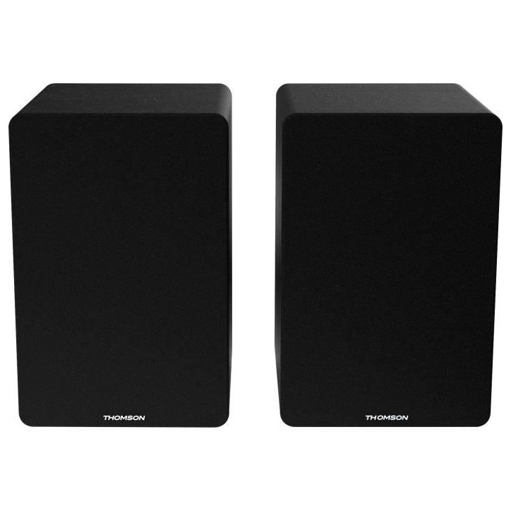 Enceintes sans fil THOMSON WS400DUO - 2x 7,5W - Noir Enceintes sans fil THOMSON WS400DUO - 2x 7,5W - Noir