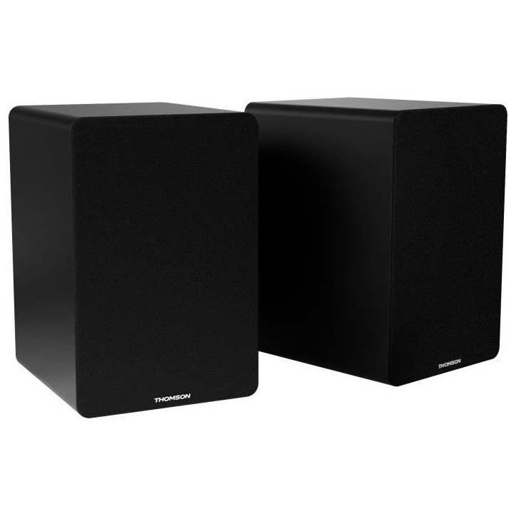 Enceintes sans fil THOMSON WS400DUO - 2x 7,5W - Noir Enceintes sans fil THOMSON WS400DUO - 2x 7,5W - Noir