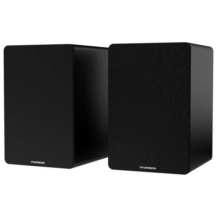 Enceintes sans fil THOMSON WS400DUO - 2x 7,5W - Noir Enceintes sans fil THOMSON WS400DUO - 2x 7,5W - Noir