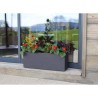 EDA Balconniere GRAPHIT UP - 25 L - 59 x 19,5 x 22,8 cm - Gris anthrac