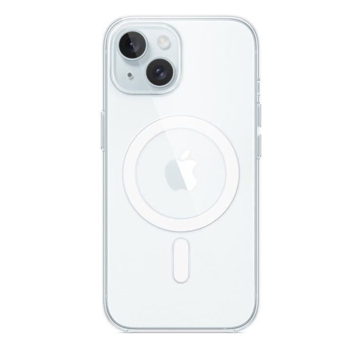 APPLE - iPhone 15 - Coque transparente avec MagSafe APPLE - iPhone 15 - Coque transparente avec MagSafe