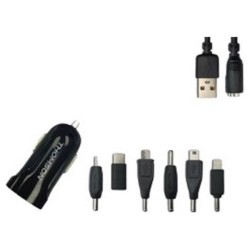 Kit chargeur + connecteur - THOMSON - Chargeur AC - 12/24 V - 6 connec