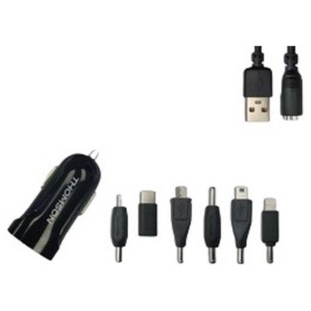 Kit chargeur + connecteur - THOMSON - Chargeur AC - 12/24 V - 6 connec