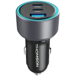 Chargeur voiture - THOMSON - 60 W - Technologie nouvelle génération