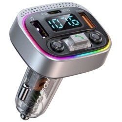 Transmetteur FM bt 5.4 - THOMSON - 12/24 V - 1A + QC3.0 + PD30 W - Led