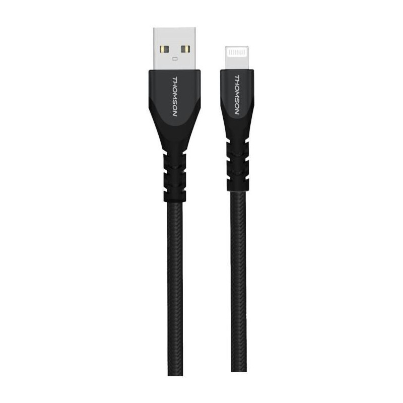 Câble - THOMSON - Charge & données - USB-A vers lightning - Certifie Câble - THOMSON - Charge & données - USB-A vers lightning - Certifie