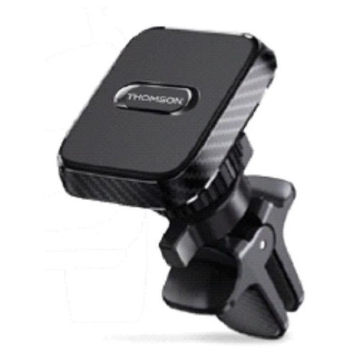 Porte téléphone - THOMSON - Magnétique - Fixation grille d'aeration - Orientable 360° Porte téléphone - THOMSON - Magnétique - Fixation grille d'aeration - Orientable 360°