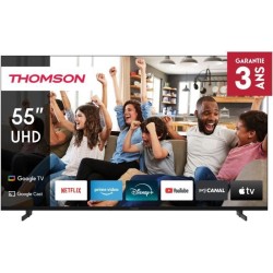 THOMSON 55UG4S14 - TV LED 55 (139 cm) - 4K UHD 3840x2160 - HDR 10 - Go