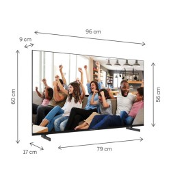Thomson 43UG4S14 - TV LED 43” (109 cm) - 4K UHD - Google TV - 2xHDMI