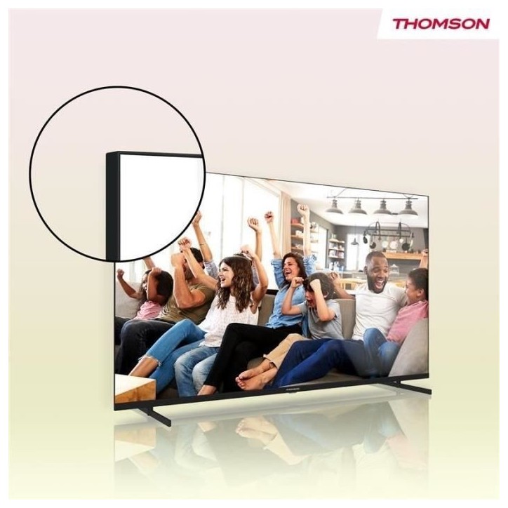 Thomson 43UG4S14 - TV LED 43” (109 cm) - 4K UHD - Google TV - 2xHDMI 2.0 + 2x HDMI 2.1 Thomson 43UG4S14 - TV LED 43” (109 cm) - 4K UHD - Google TV - 2xHDMI 2.0 + 2x HDMI 2.1