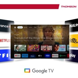 THOMSON 43QG4S14 - TV QLED 43 (109 cm) - 4K 3840x2160 - HDR 10 - Googl