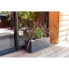 EDA Balconniere GRAPHIT UP - 25 L - 59 x 19,5 x 22,8 cm - Gris anthrac