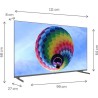 THOMSON 50QG4S14 - TV QLED 50 (126 cm) - 4K 3840x2160 - HDR 10 - Googl