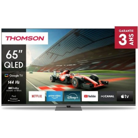 Thomson 65QG7C04 - TV QLED 65 (164 cm) - 4K UHD 3840x2160 - 144 Hz - D