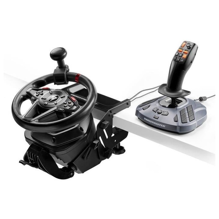 Joystick pour simulateur - THRUSMASTER - Joystick SimTask FarmStick - Noir - Farming et équipements lourds