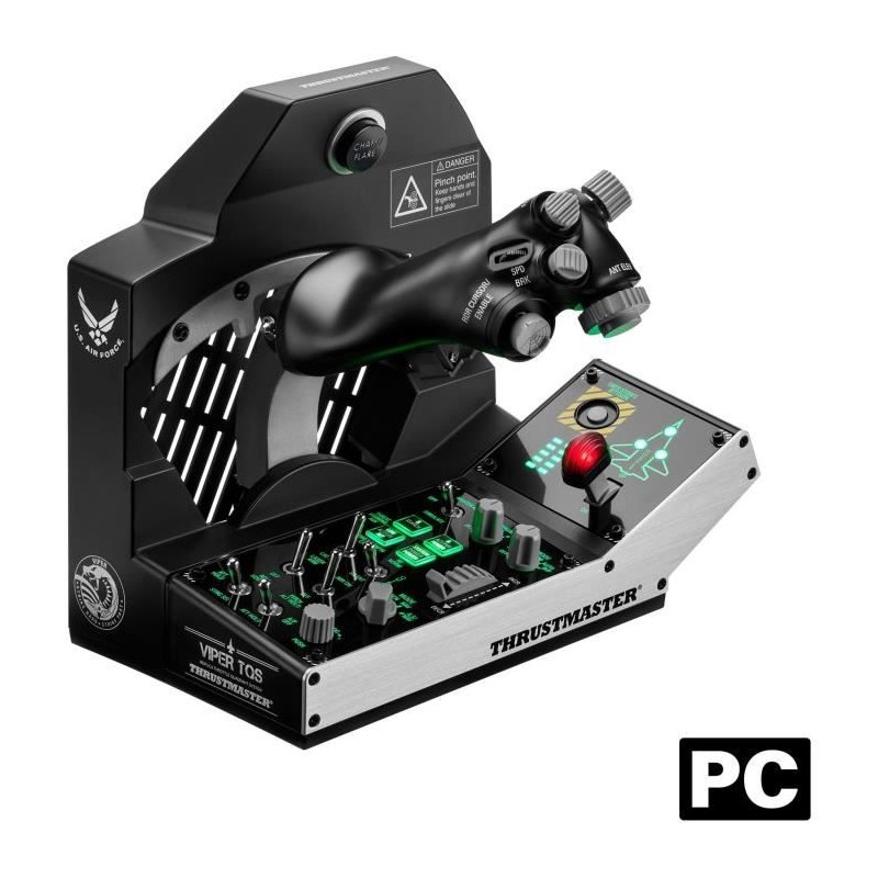 Manette des gaz - THRUSTMASTER - Viper TQS Mission Pack - Noir Manette des gaz - THRUSTMASTER - Viper TQS Mission Pack - Noir
