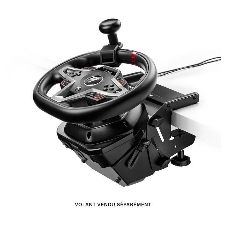 Support de volant - THRUSMASTER - SimTask Steering Kit + boule de manoeuvre - Noir - Compatible T128 & T248 4060302 Support de volant - THRUSMASTER - SimTask Steering Kit + boule de manoeuvre - Noir - Compatible T128 & T248 4060302