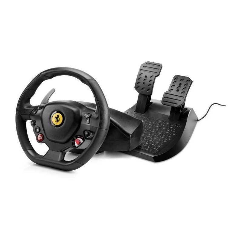 THRUSTMASTER Volant T80 FERRARI 488 GTB Edition -PS4 / PC / Fonctionne THRUSTMASTER Volant T80 FERRARI 488 GTB Edition -PS4 / PC / Fonctionne