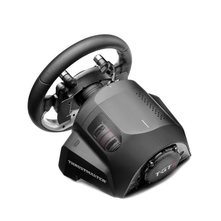 Thrustmaster T-GT II, volant sous licence officielle PlayStation 5 et Gran Turismo, avec un pédalier 3 pédales (compatible PS4