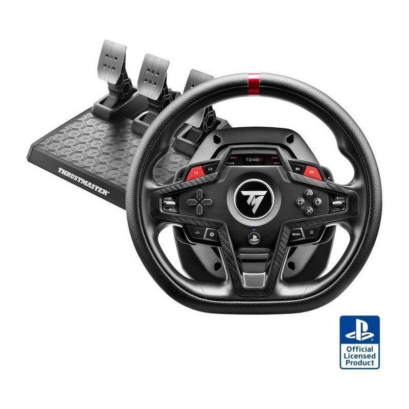 Volant PC - THRUSTMASTER - T248R - Ergonomique et polyvalent - 280 mm Volant PC - THRUSTMASTER - T248R - Ergonomique et polyvalent - 280 mm
