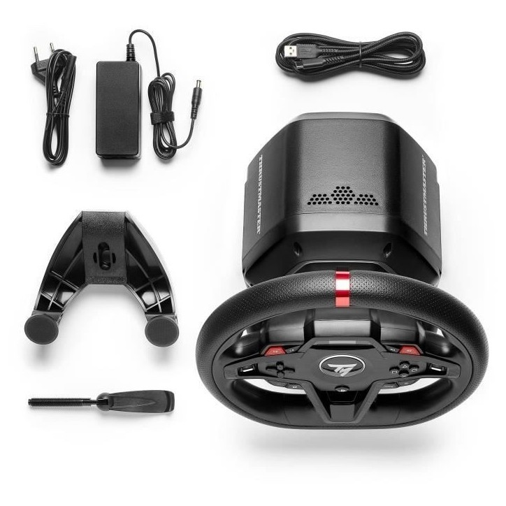 Volant PC - THRUSTMASTER - T248R - Ergonomique et polyvalent - 280 mm - Noir