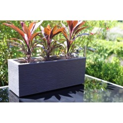 EDA Balconniere GRAPHIT UP - 25 L - 59 x 19,5 x 22,8 cm - Gris anthrac