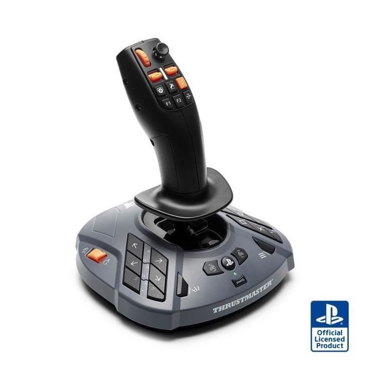 Joystick - THRUSMASTER - SimTask FarmStick - Noir/Gris Joystick - THRUSMASTER - SimTask FarmStick - Noir/Gris