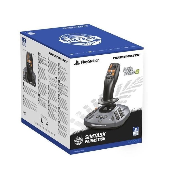 Joystick - THRUSMASTER - SimTask FarmStick - Noir/Gris Joystick - THRUSMASTER - SimTask FarmStick - Noir/Gris