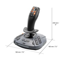 Joystick - THRUSMASTER - SimTask FarmStick - Noir/Gris