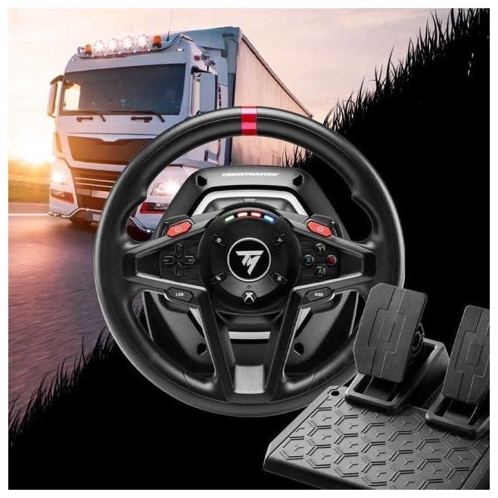 Volant de Course a retour de force - THRUSTMASTER - T128 SimTask Pack - Xbox Series X|S, Xbox One, PC