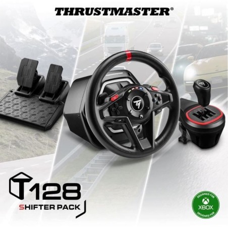 Volant gaming - THRUSTMASTER - T128 X SHIFTER PACK - Pour Xbox Series