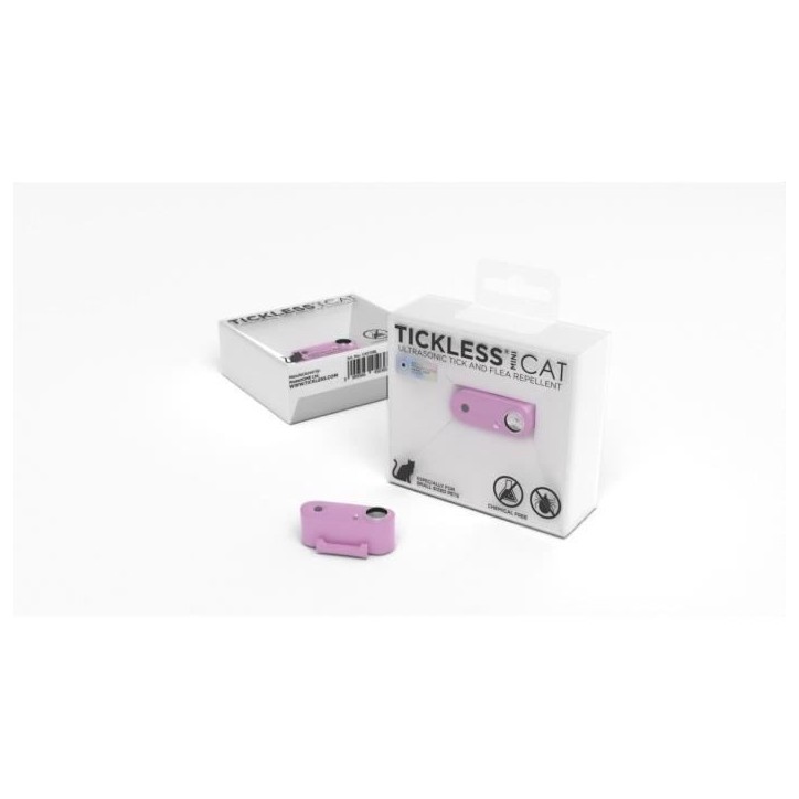 Répulsif ultrason chat - TICKLESS MINI CAT - Protection tiques et puces - Organ Purple Répulsif ultrason chat - TICKLESS MINI CAT - Protection tiques et puces - Organ Purple