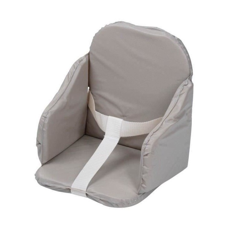 Coussin De Chaise Haute Bébé - TINEO - Évolutive - PVC - Sangles De Sécurité - Facile a Laver - 27x26x33cm Gris Coussin De Chaise Haute Bébé - TINEO - Évolutive - PVC - Sangles De Sécurité - Facile a Laver - 27x26x33cm Gris