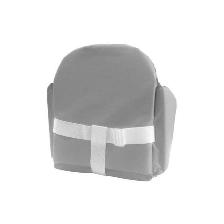 Coussin De Chaise Haute Bébé - TINEO - Évolutive - PVC - Sangles De Sécurité - Facile a Laver - 27x26x33cm Gris Coussin De Chaise Haute Bébé - TINEO - Évolutive - PVC - Sangles De Sécurité - Facile a Laver - 27x26x33cm Gris