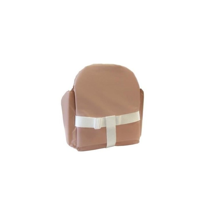 Coussin de chaise - TINEO- Sangles - 27 x 26 x 33 cm - Cassonade Coussin de chaise - TINEO- Sangles - 27 x 26 x 33 cm - Cassonade