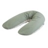 Coussin de maternité TINEO éponge microfibre Vert
