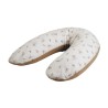 Coussin de maternité TINEO éponge microfibre Noisette