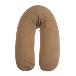 Coussin de maternité TINEO éponge microfibre Noisette
