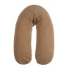 Coussin de maternité TINEO éponge microfibre Noisette