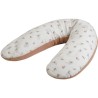 Coussin de maternité TINEO éponge microfibre Rose
