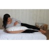 Coussin de maternité TINEO éponge microfibre Rose