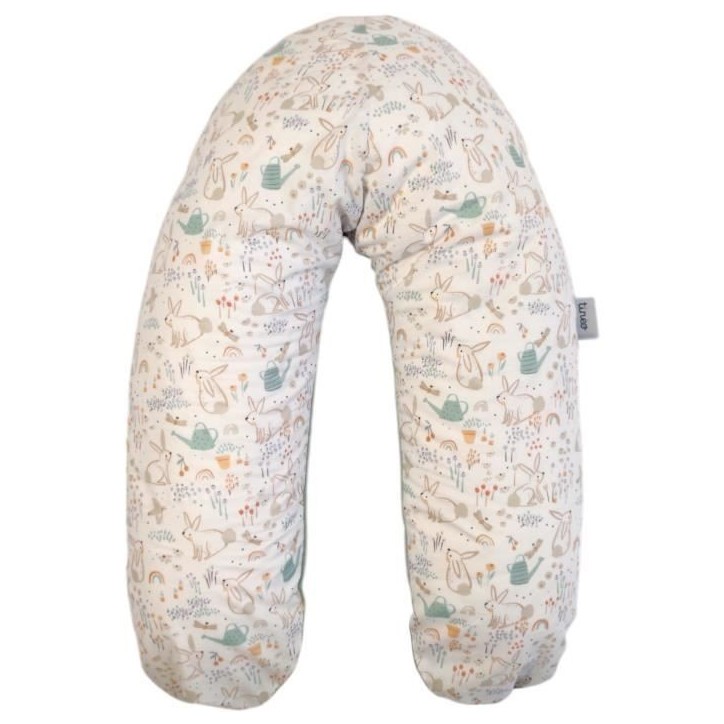 Coussin de maternité - TINEO - Vert sauge - Lapins Coussin de maternité - TINEO - Vert sauge - Lapins
