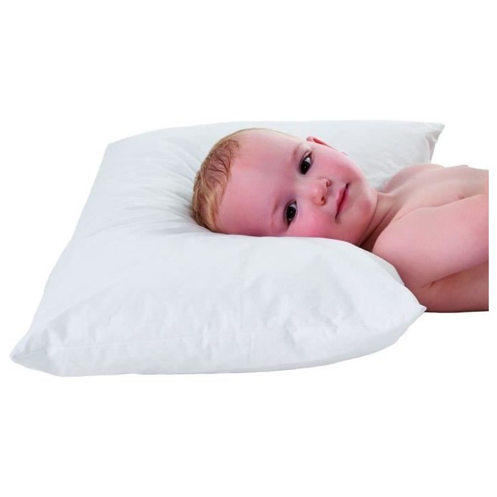 TINEO - Oreiller bébé 40x60cm - Lavable En Machine - Fabriqué En France - A partir de 12 mois TINEO - Oreiller bébé 40x60cm - Lavable En Machine - Fabriqué En France - A partir de 12 mois