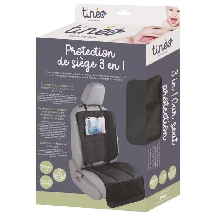 Protection de siege TINEO 3en1 - Evolutif Protection de siege TINEO 3en1 - Evolutif